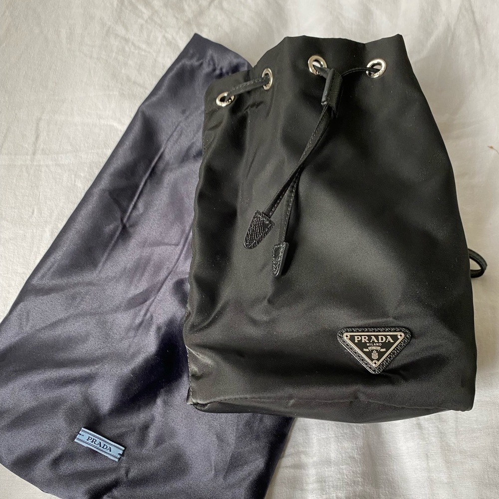 Prada Nylon Pouch 😍